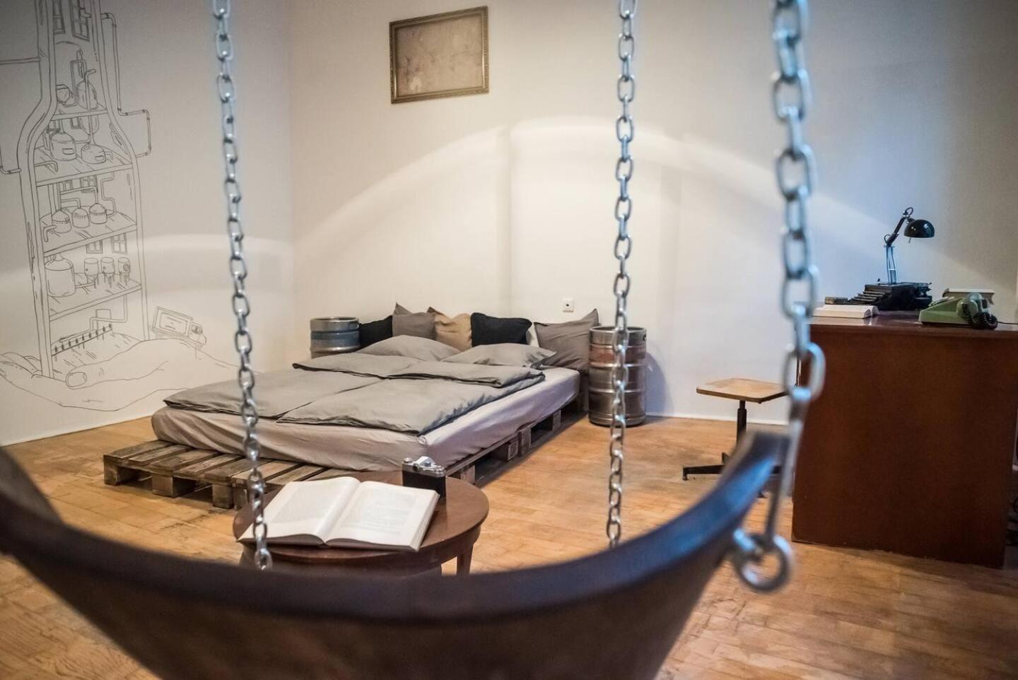 Bed'N'Beer Appartement Boedapest Buitenkant foto